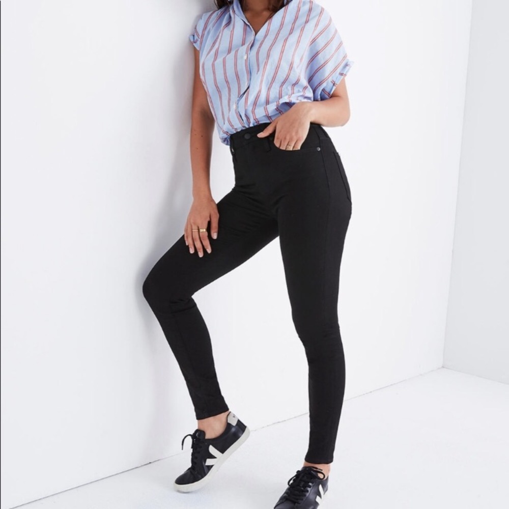 Madewell Curvy High-Rise Skinny Jeans Carbondale